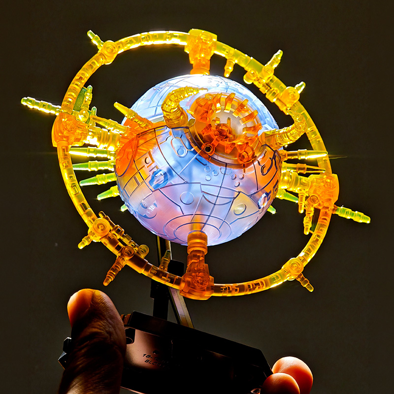 Transformers Blokees Unicron Planet Transparent Version